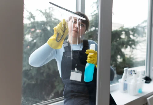 Nettoyage de vitres intérieures et extérieures à Erbray
